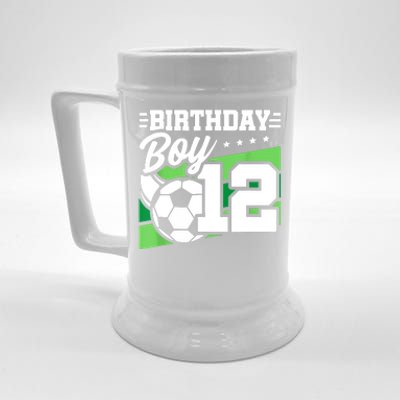 Soccer Birthday Party 12 Year Old Boy 12th Birthday Beer Stein