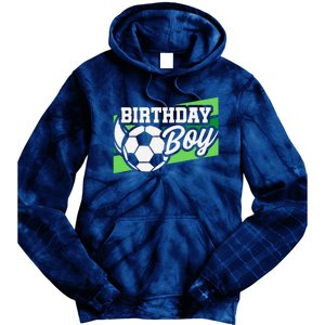 Soccer Birthday Party Birthday Boy Soccer Birthday Tie Dye Hoodie