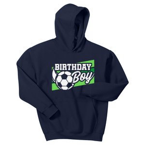 Soccer Birthday Party Birthday Boy Soccer Birthday Kids Hoodie