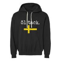 Swedish Beer Please Ol Tack Garment-Dyed Fleece Hoodie