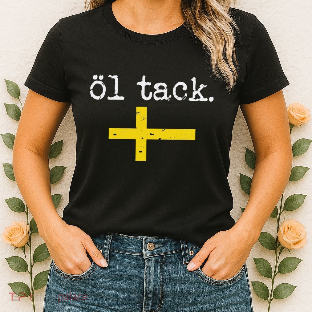 Swedish Beer Please Ol Tack Womens T-Shirt