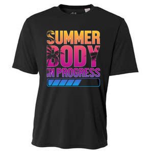 Summer Body Progress Motif Cooling Performance Crew T-Shirt