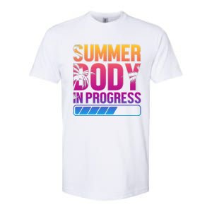 Summer Body Progress Motif Softstyle CVC T-Shirt