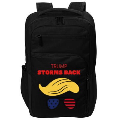 Storms Back Patriotic Congratulation Trump Supporters Impact Tech Backpack