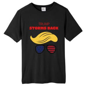 Storms Back Patriotic Congratulation Trump Supporters Tall Fusion ChromaSoft Performance T-Shirt