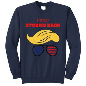 Storms Back Patriotic Congratulation Trump Supporters Sweatshirt