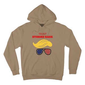 Storms Back Patriotic Congratulation Trump Supporters Hoodie