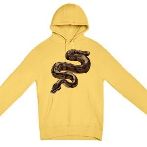 Snake Ball Python Premium Pullover Hoodie