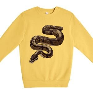 Snake Ball Python Premium Crewneck Sweatshirt