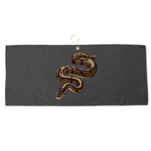 Snake Ball Python Large Microfiber Waffle Golf Towel