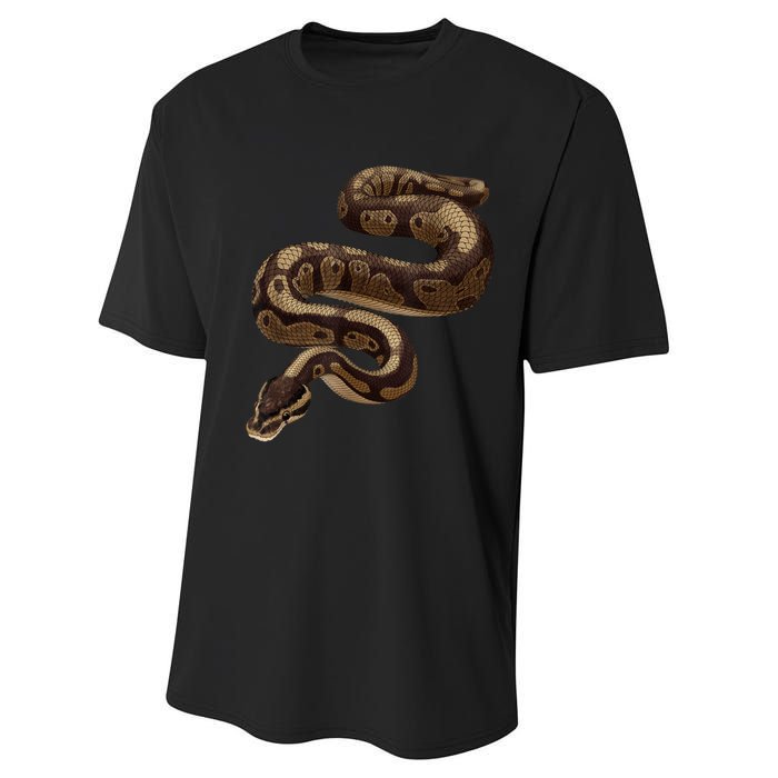 Snake Ball Python Performance Sprint T-Shirt