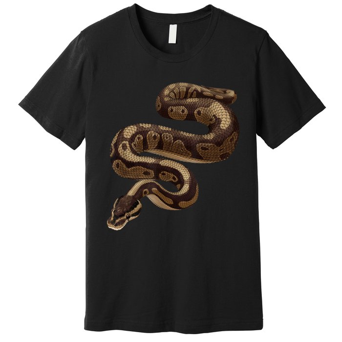 Snake Ball Python Premium T-Shirt