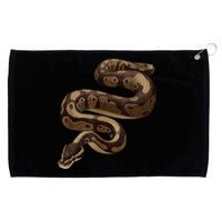 Snake Ball Python Grommeted Golf Towel