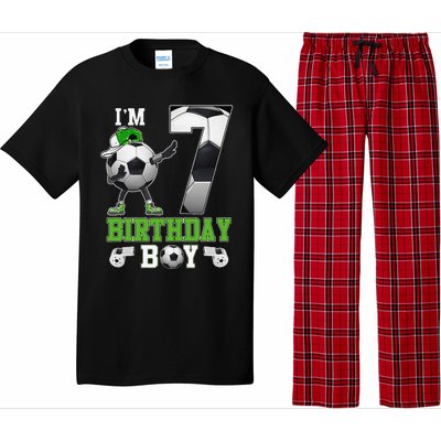 Soccer Birthday Party 7 Years Old 7th Birthday Est 2016 Pajama Set