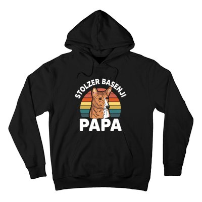 Stolzer Basenji Papa Hoodie