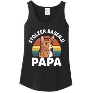 Stolzer Basenji Papa Ladies Essential Tank