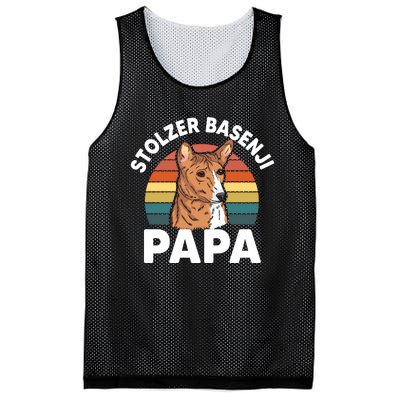 Stolzer Basenji Papa Mesh Reversible Basketball Jersey Tank