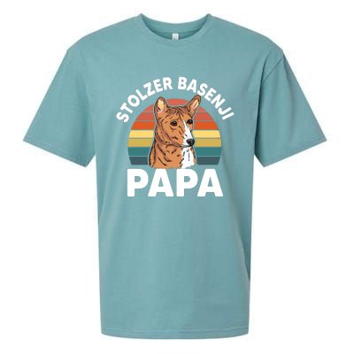 Stolzer Basenji Papa Sueded Cloud Jersey T-Shirt