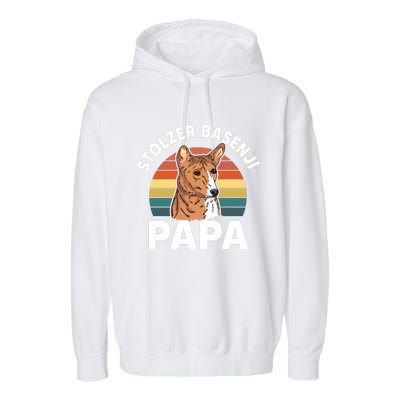 Stolzer Basenji Papa Garment-Dyed Fleece Hoodie