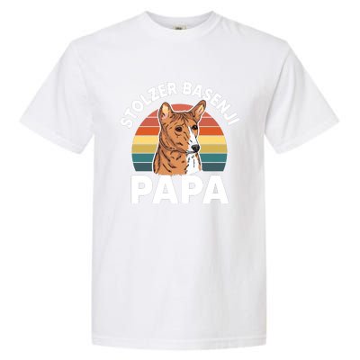 Stolzer Basenji Papa Garment-Dyed Heavyweight T-Shirt