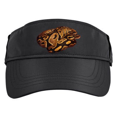 Snake Ball Python Tee Adult Drive Performance Visor