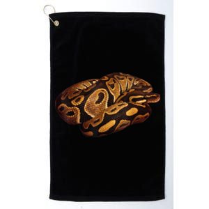 Snake Ball Python Tee Platinum Collection Golf Towel