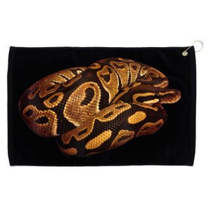 Snake Ball Python Tee Grommeted Golf Towel