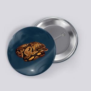 Snake Ball Python Tee Button