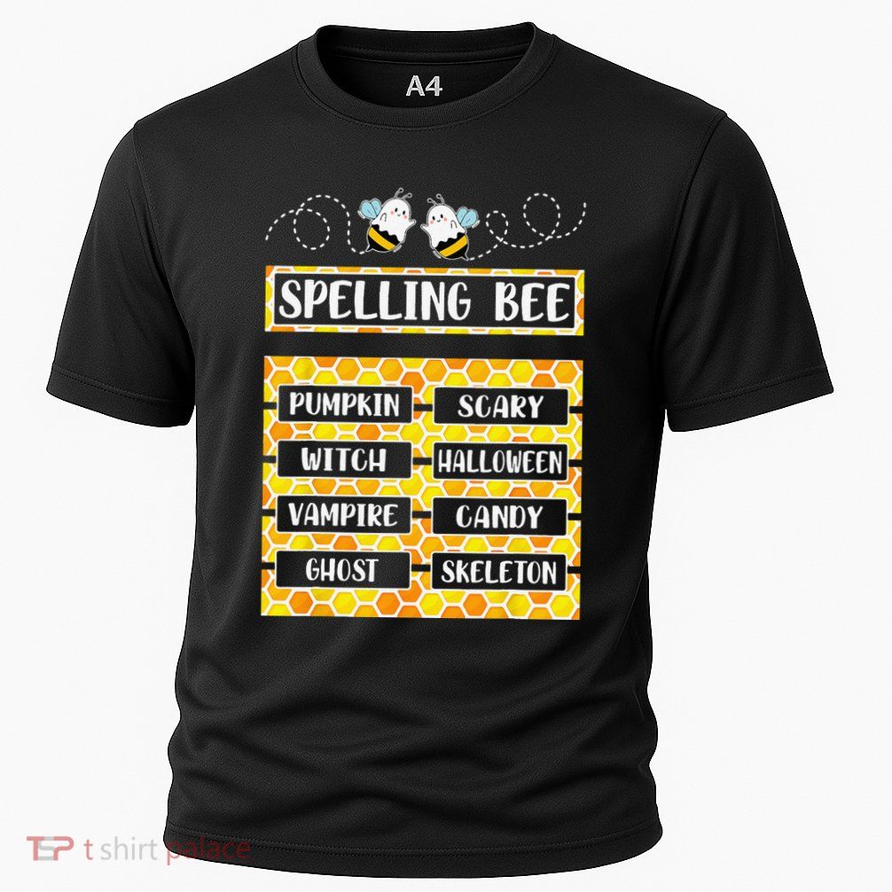 Spelling Bee Pun Halloween Costume For Teachers Performance Shirt