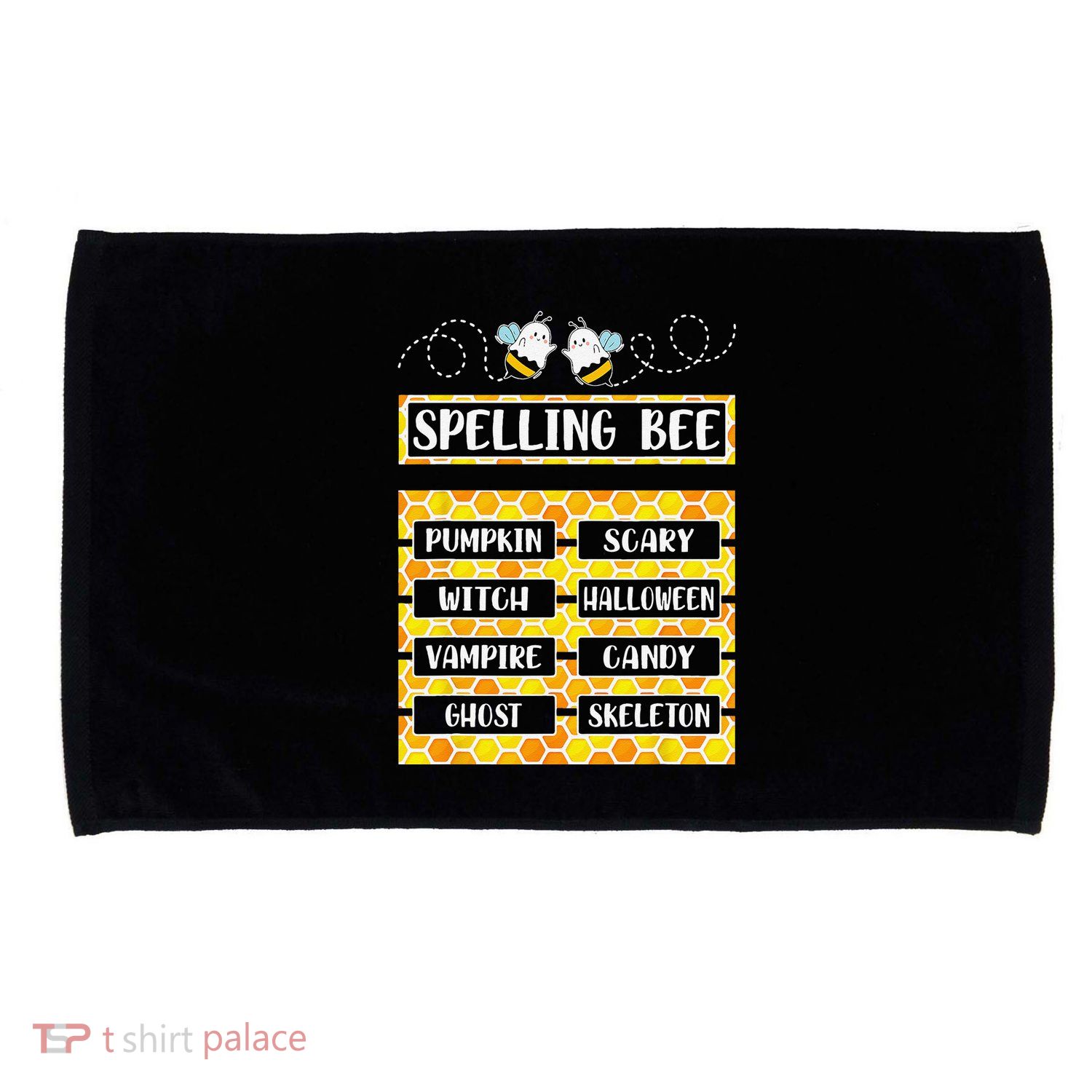 Spelling Bee Pun Halloween Costume For Teachers Microfiber Hand Towel