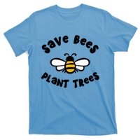 Save Bees Plant Trees Beekeeper Honey Conservation Earth Gift T-Shirt