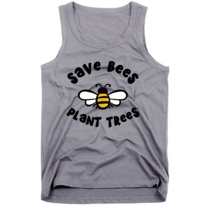 Save Bees Plant Trees Beekeeper Honey Conservation Earth Gift Tank Top