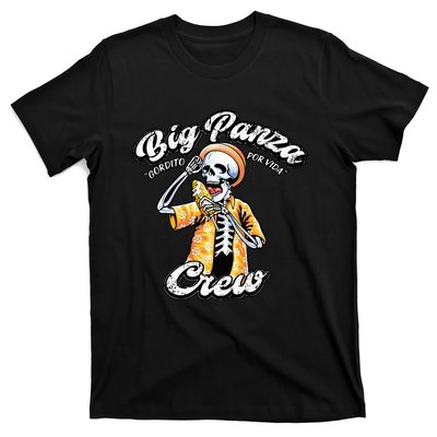 Skeleton Big Panza Crew Chingon T-Shirt