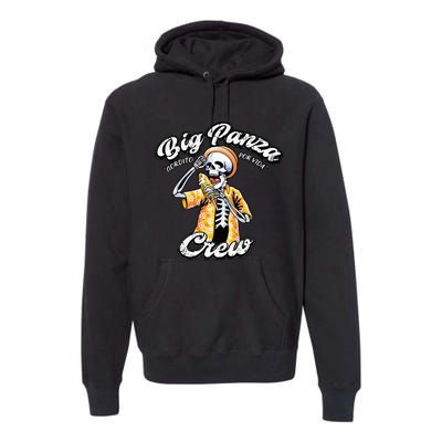 Skeleton Big Panza Crew Chingon Premium Hoodie