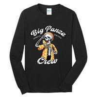 Skeleton Big Panza Crew Chingon Tall Long Sleeve T-Shirt