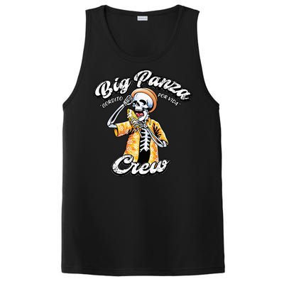 Skeleton Big Panza Crew Chingon PosiCharge Competitor Tank