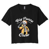 Skeleton Big Panza Crew Chingon Women's Crop Top Tee