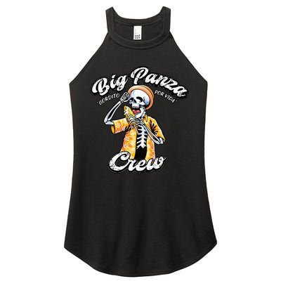 Skeleton Big Panza Crew Chingon Women's Perfect Tri Rocker Tank