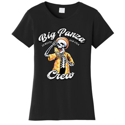 Skeleton Big Panza Crew Chingon Women's T-Shirt