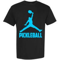 Sky Blue Pickleball Sports Logo Garment-Dyed Heavyweight T-Shirt