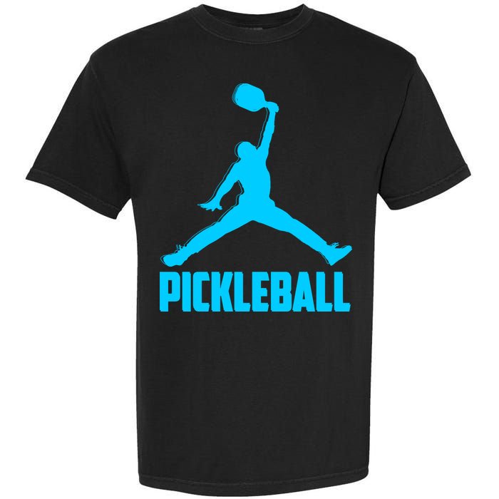 Sky Blue Pickleball Sports Logo Garment-Dyed Heavyweight T-Shirt