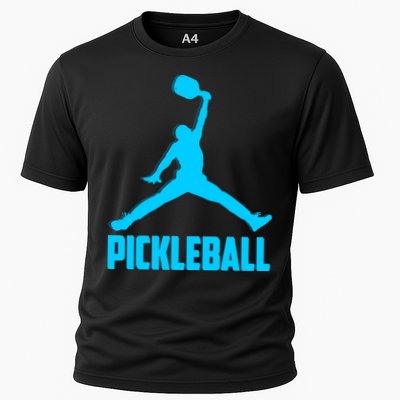 Sky Blue Pickleball Sports Logo Performance Shirt