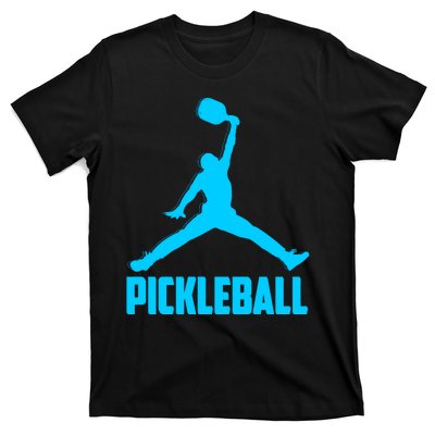 Sky Blue Pickleball Sports Logo T-Shirt