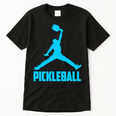 Sky Blue Pickleball Sports Logo Tall T-Shirt