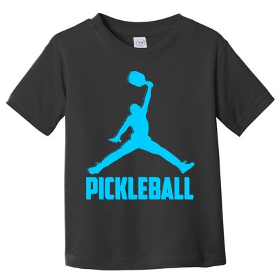 Sky Blue Pickleball Sports Logo Toddler T-Shirt