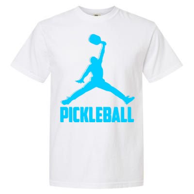 Sky Blue Pickleball Sports Logo Garment-Dyed Heavyweight T-Shirt