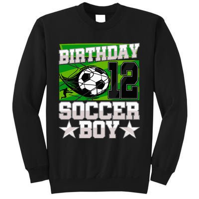 Soccer Birthday Party 12th Birthday 12 Years Old Sweatshirt