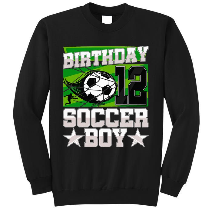 Soccer Birthday Party 12th Birthday 12 Years Old Sweatshirt