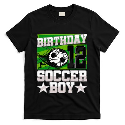 Soccer Birthday Party 12th Birthday 12 Years Old T-Shirt