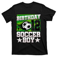 Soccer Birthday Party 12th Birthday 12 Years Old T-Shirt